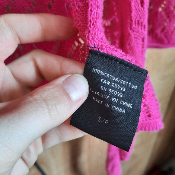 Renuar cardigan pink - Picture 4 of 5